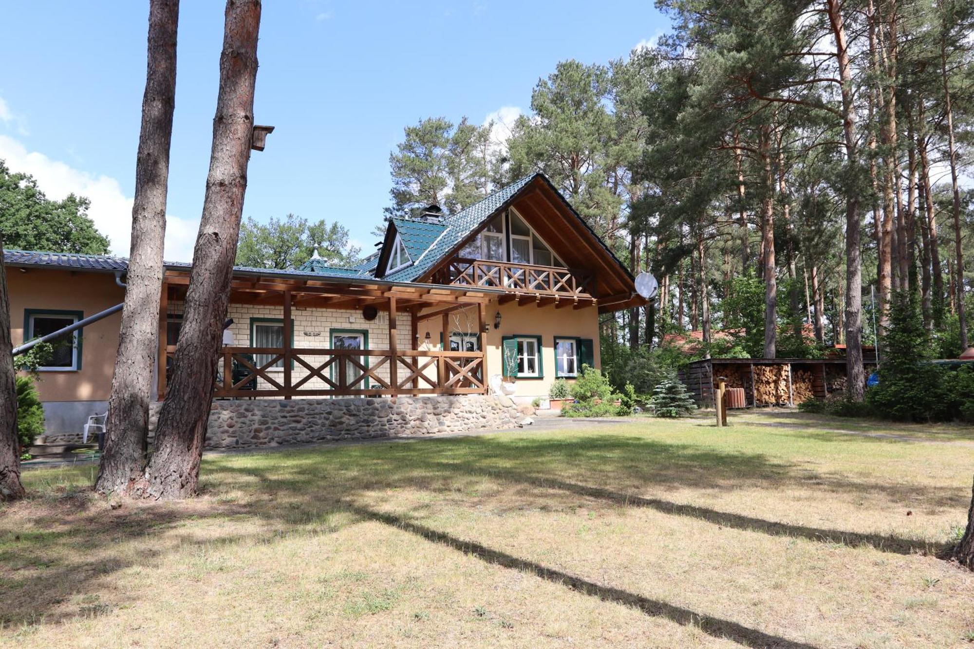 Ferienwohnung Habicht Villa-Paelitzsee Grosszerlang المظهر الخارجي الصورة